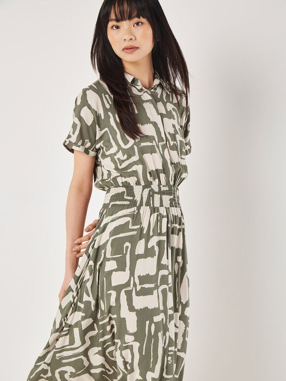 Apricot - Dress 870352 - Green - Boutique Adam &amp; Eve marque canadienne, marque québécoise