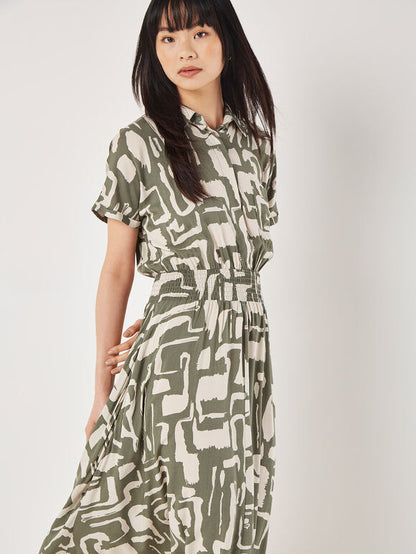 Apricot - Dress 870352 - Green - Boutique Adam &amp; Eve marque canadienne, marque québécoise