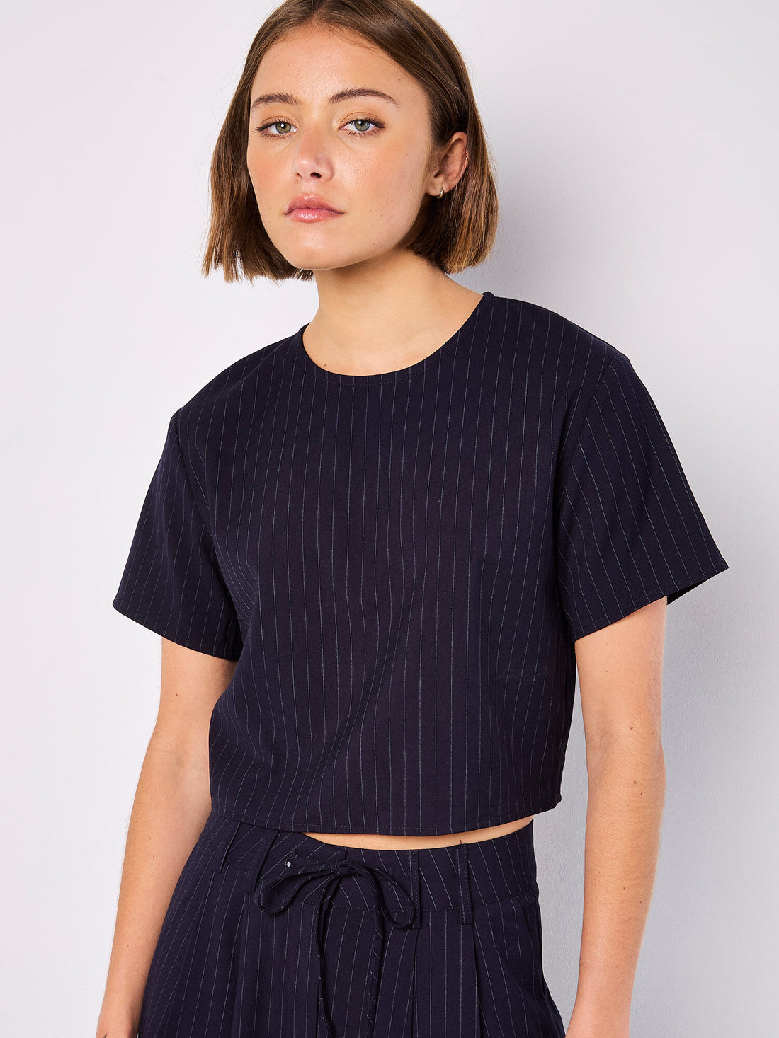 Apricot - Top 937598 - Navy- Boutique Adam &amp; Eve marque canadienne, marque québécoise