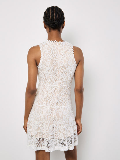 Apricot - Dress 938915 - White - Boutique Adam &amp; Eve marque canadienne, marque québécoise