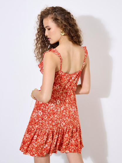 Apricot - Dress 950443 - orange - Boutique Adam &amp; Eve marque canadienne, marque québécoise