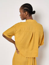 Apricot - Blouse 946347 - Mustard- Boutique Adam & Eve marque canadienne, marque québécoise