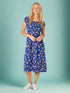 Apricot - Dress 861091 - Blue - Boutique Adam & Eve marque canadienne, marque québécoise
