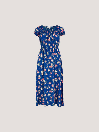 Apricot - Dress 861091 - Blue - Boutique Adam &amp; Eve marque canadienne, marque québécoise