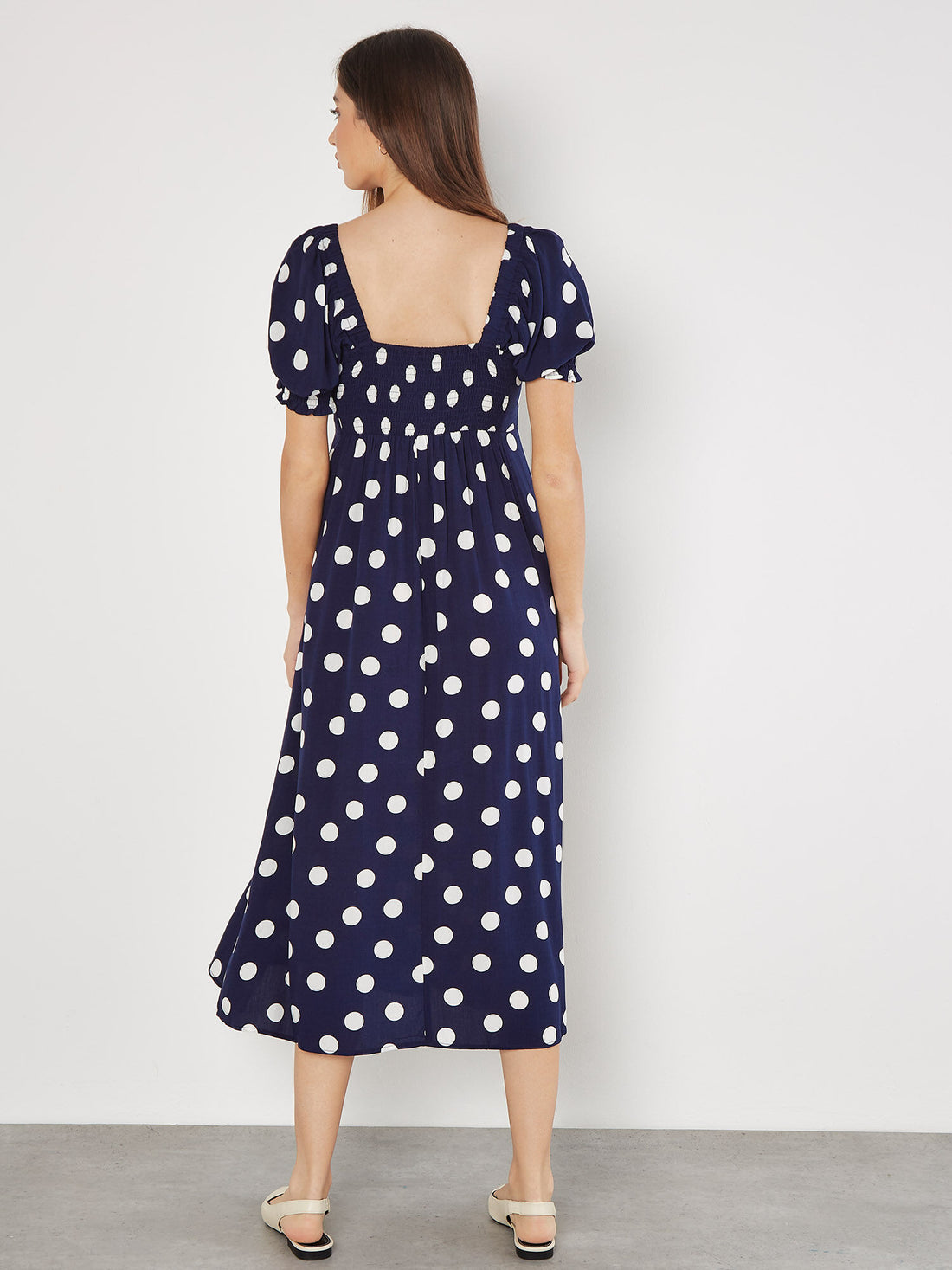 Apricot - Dress 903692 - Navy - Boutique Adam &amp; Eve marque canadienne, marque québécoise