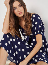 Apricot - Dress 903692 - Navy - Boutique Adam & Eve marque canadienne, marque québécoise