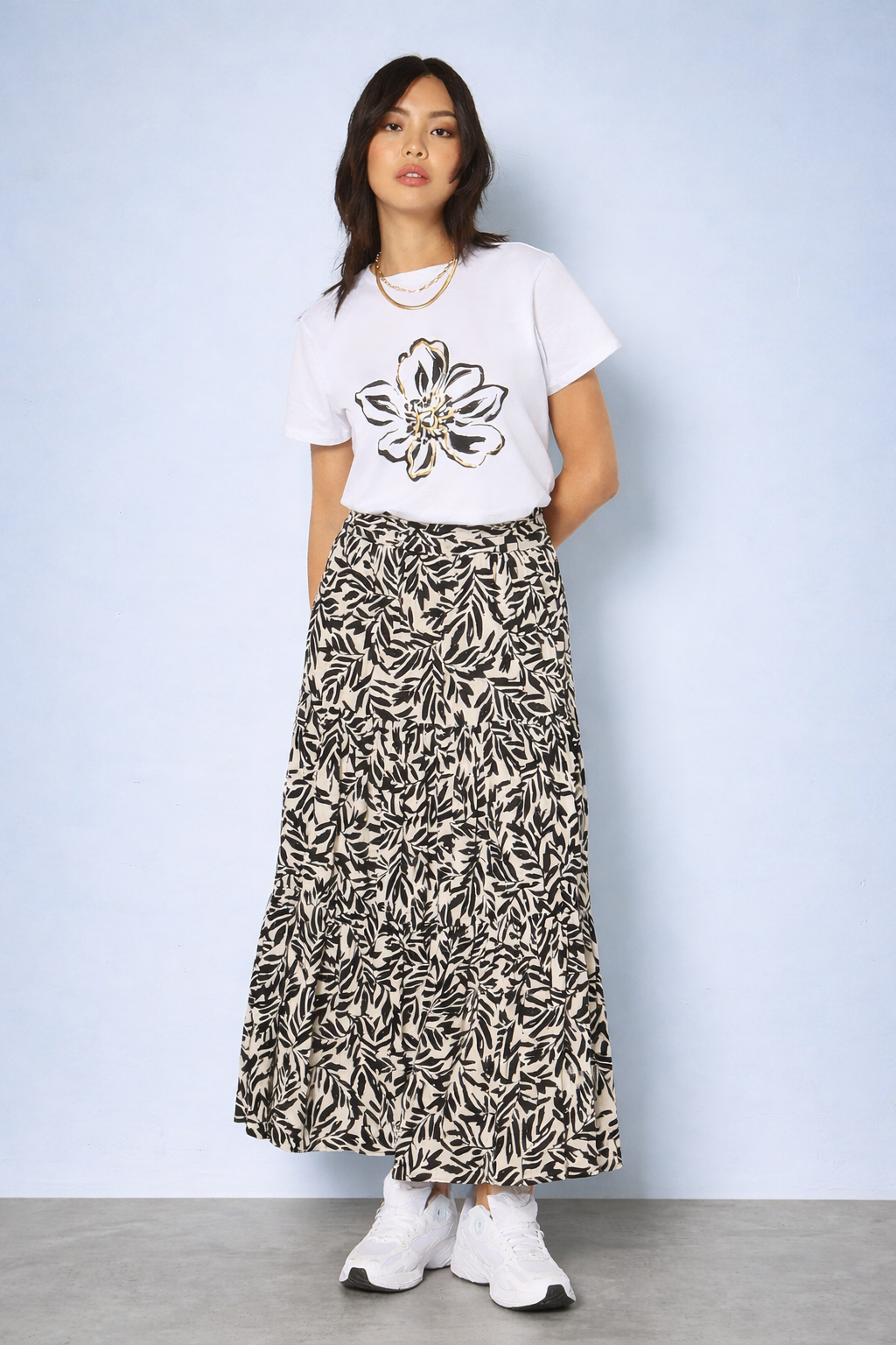 Apricot Skirt X164110 - Boutique Adam &amp; Eve marque canadienne, marque québécoise