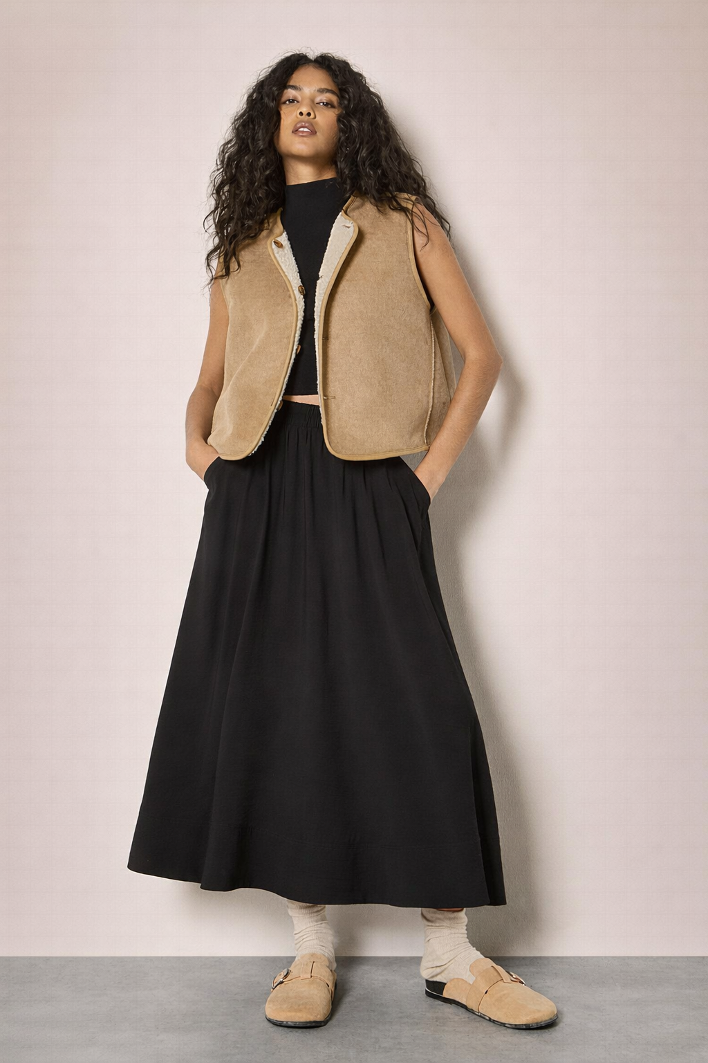 Apricot Skirt X168361 - Boutique Adam &amp; Eve marque canadienne, marque québécoise