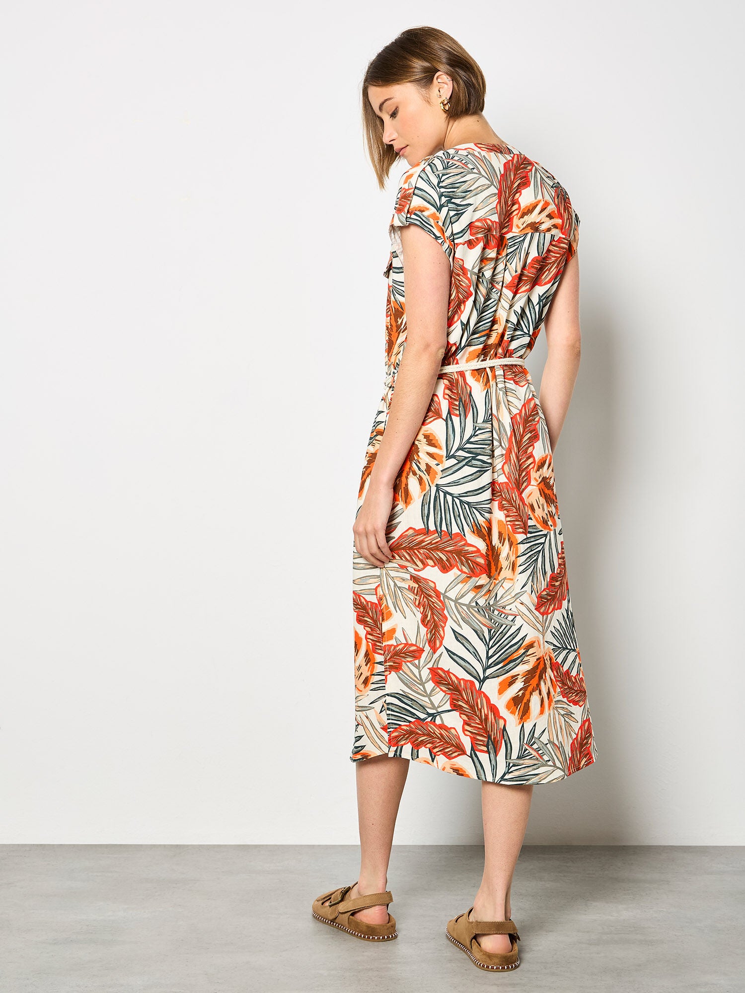 Apricot Dress X178179- Boutique Adam &amp; Eve marque canadienne, marque québécoise