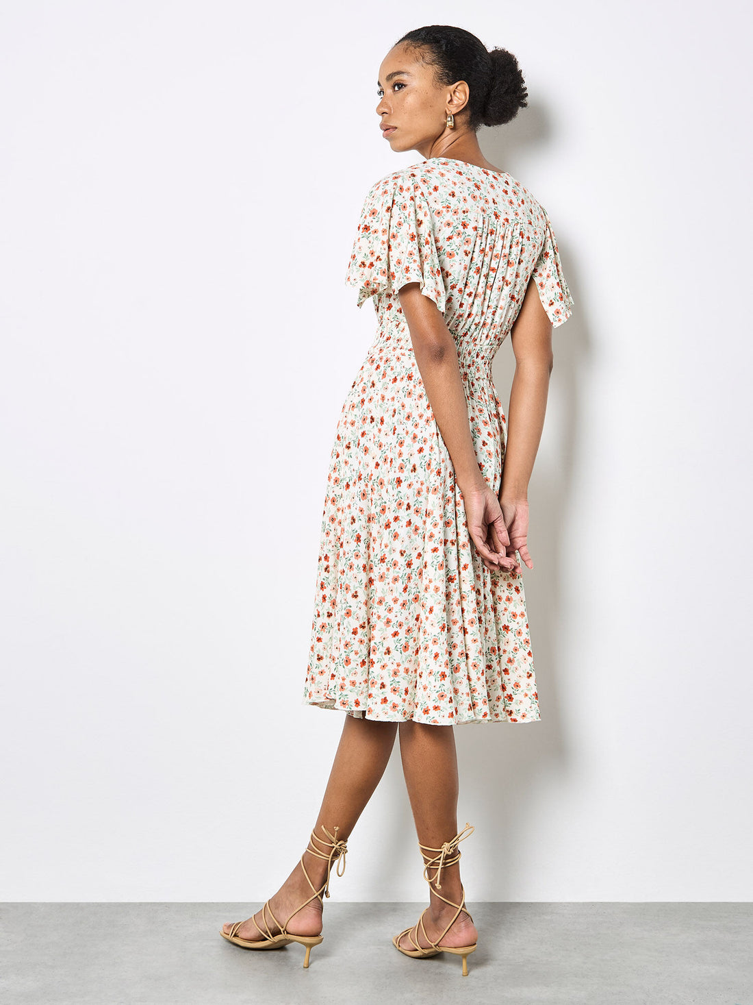 Apricot Dress X182688- Boutique Adam &amp; Eve marque canadienne, marque québécoise