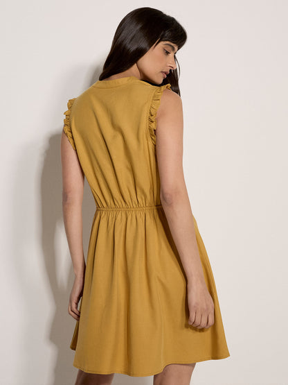 Apricot Dress X185450- Boutique Adam &amp; Eve marque canadienne, marque québécoise