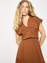 Apricot Dress X182305 - Boutique Adam & Eve marque canadienne, marque québécoise