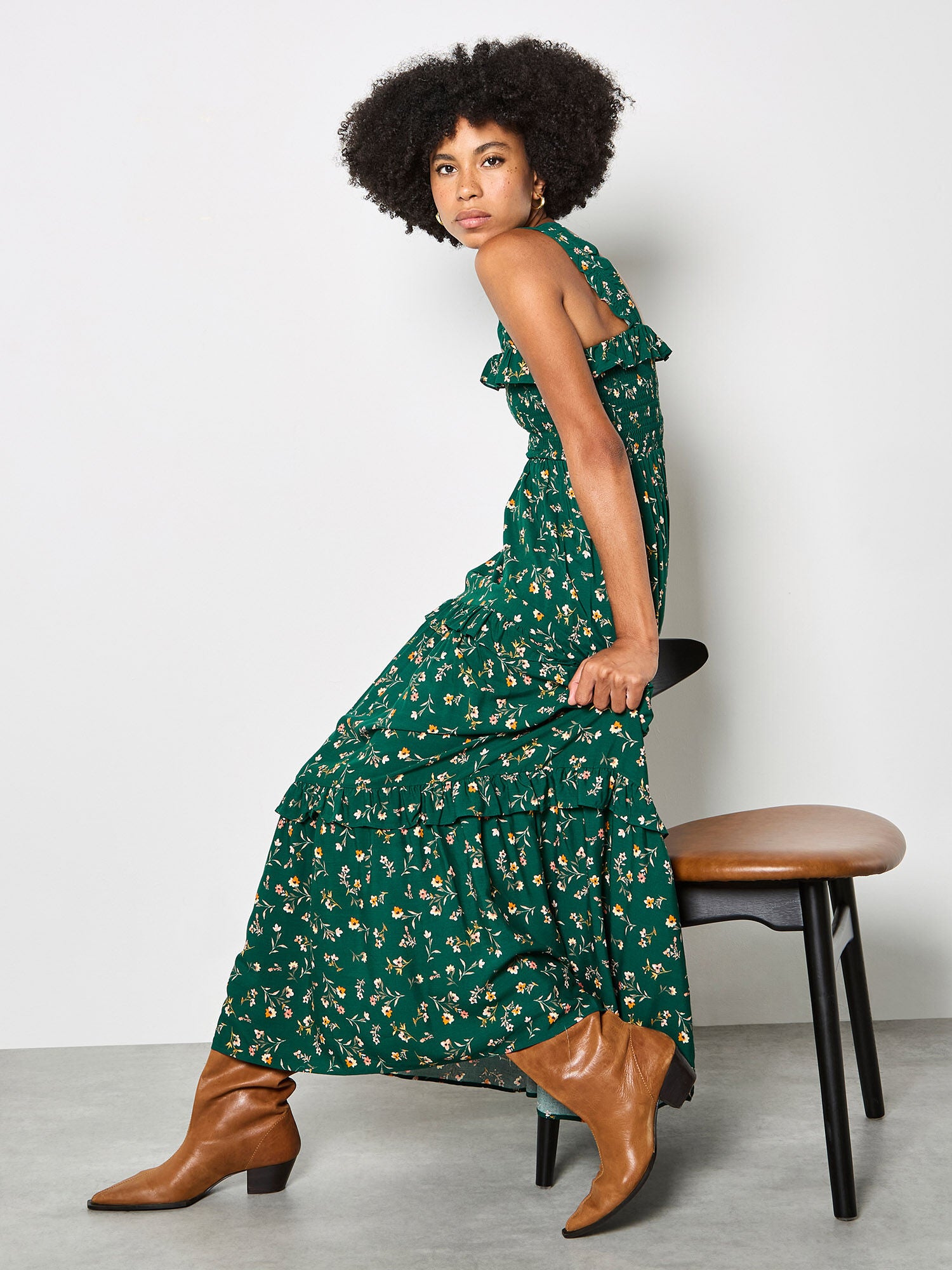 Apricot Dress X181452 - Boutique Adam &amp; Eve marque canadienne, marque québécoise