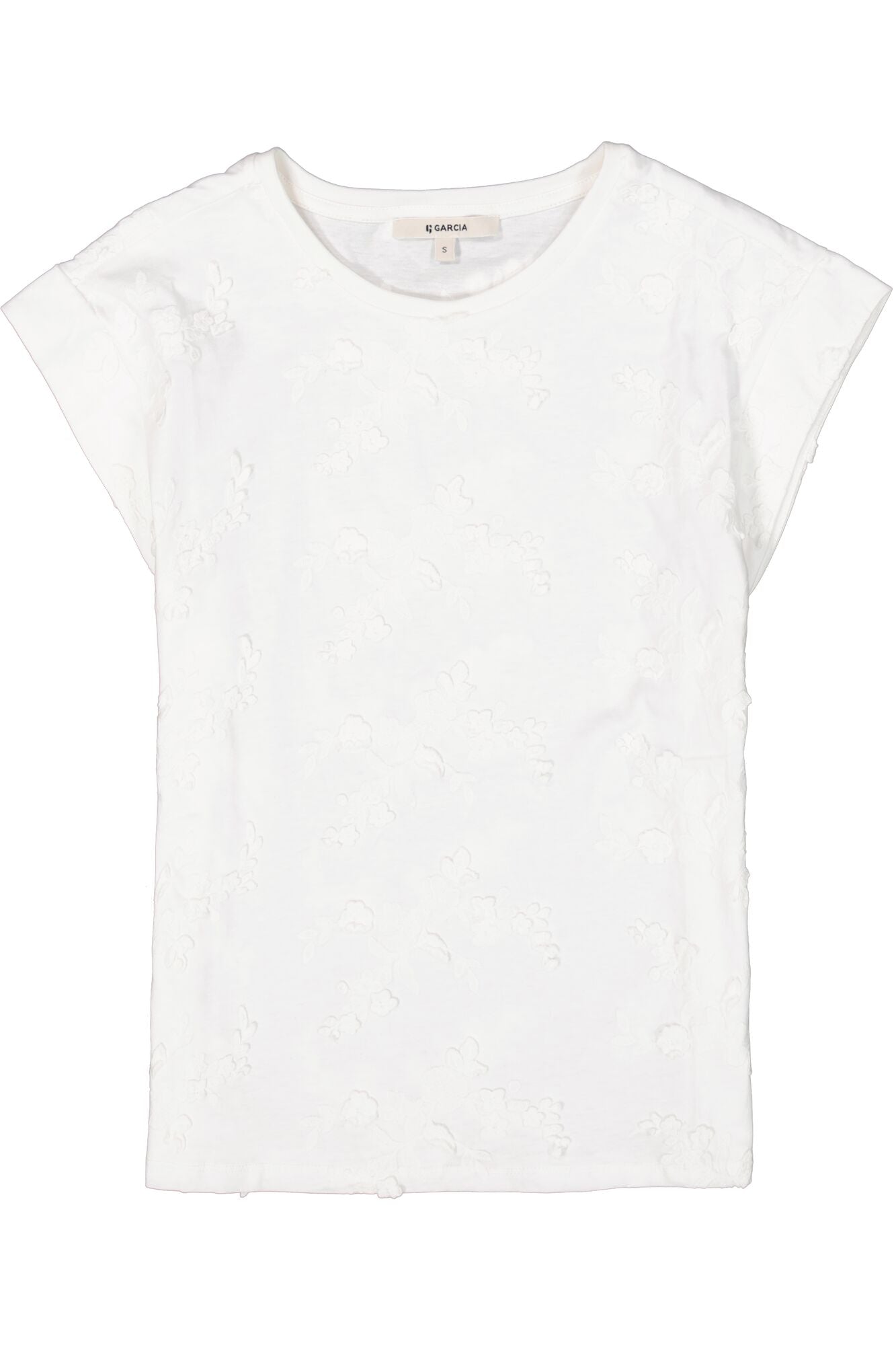 Garcia T-shirt D50008 - White - Boutique Adam &amp; Eve marque canadienne, marque québécoise
