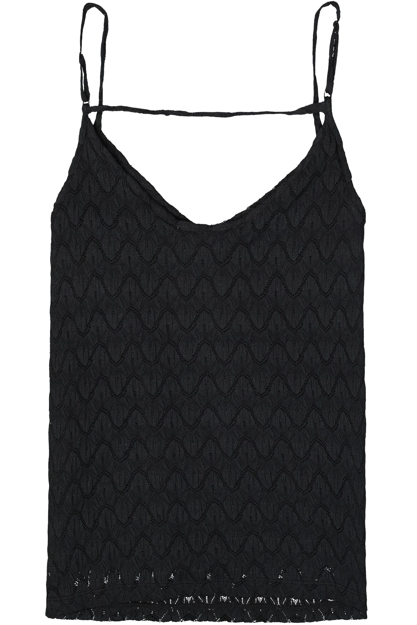 Garcia Top D50022 - Black - Boutique Adam &amp; Eve marque canadienne, marque québécoise