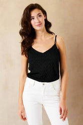 Garcia Top D50022 - Black - Boutique Adam & Eve marque canadienne, marque québécoise