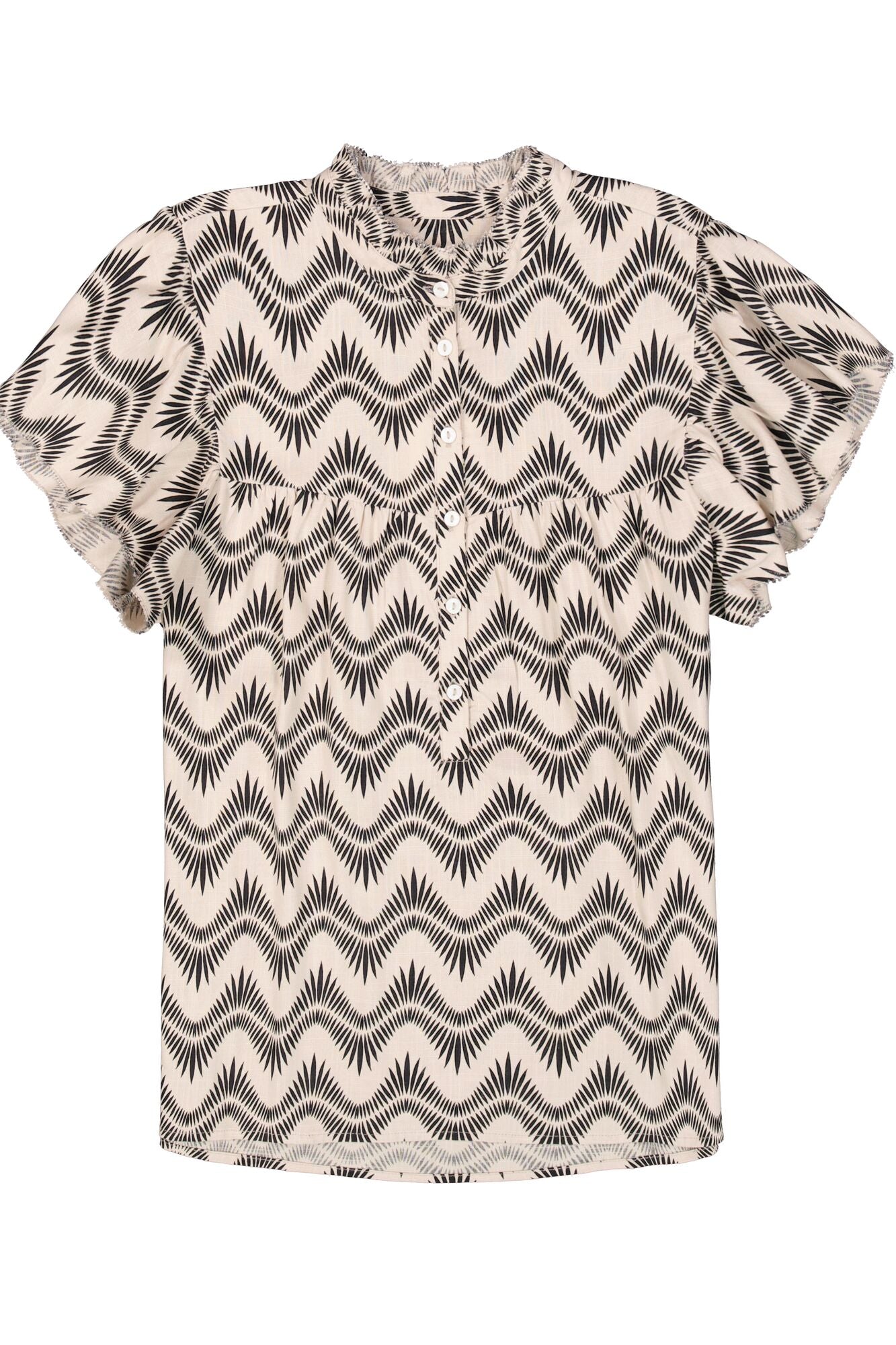 Garcia- Blouse d50033 - Sand - Boutique Adam &amp; Eve marque canadienne, marque québécoise