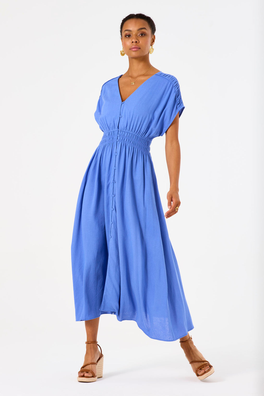 Garcia Dress d50089 - Blue - Boutique Adam &amp; Eve marque canadienne, marque québécoise