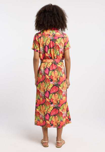 Ragwear Dress SAWIRA LONG PRINT - Boutique Adam &amp; Eve marque canadienne, marque québécoise