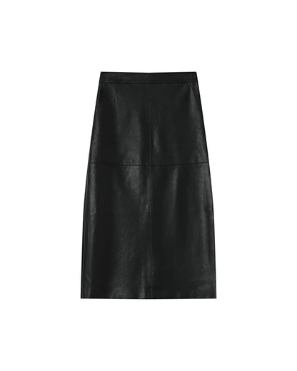Grace &amp; Mila - Skirt sirene - Black - Boutique Adam &amp; Eve marque canadienne, marque québécoise