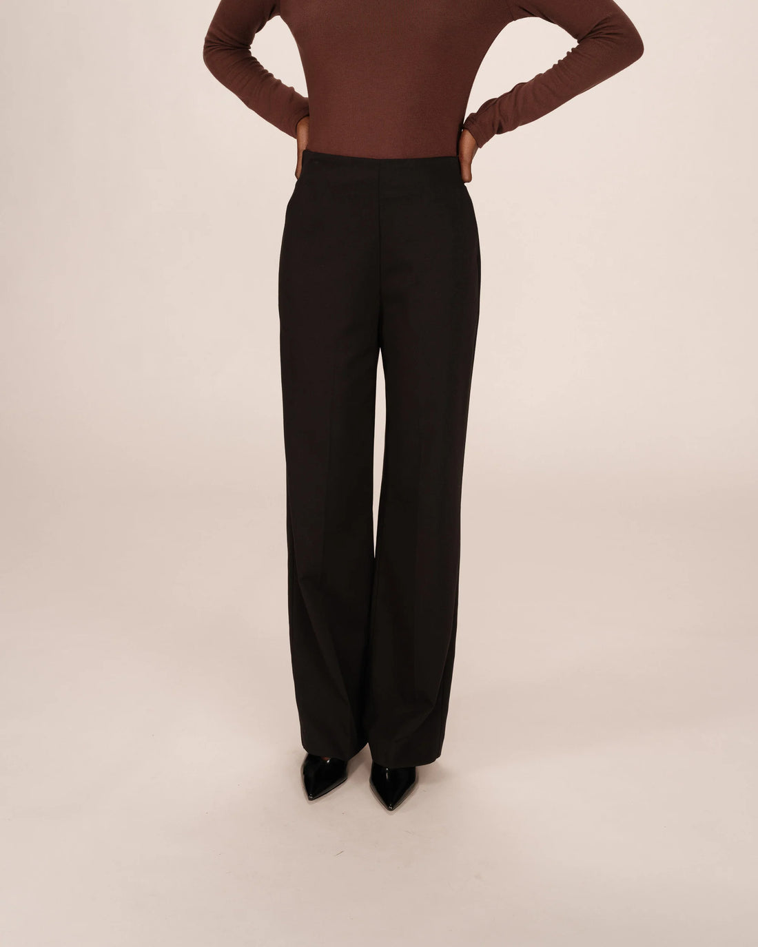 Grace &amp; Mila Pants STEWART - Black - Boutique Adam &amp; Eve marque canadienne, marque québécoise