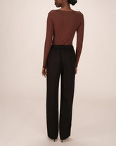 Grace & Mila Pants STEWART - Black - Boutique Adam & Eve marque canadienne, marque québécoise