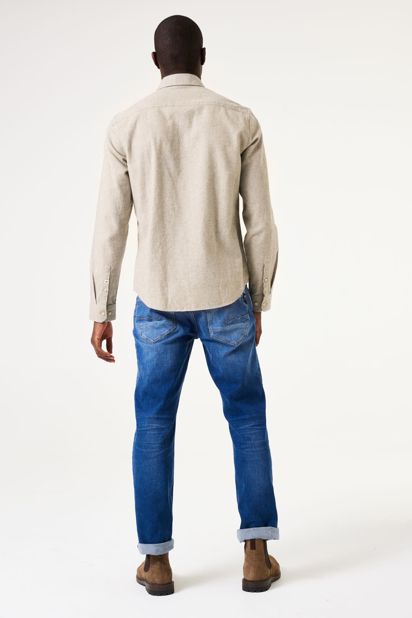 Garcia Shirt W41081 - Off white - Boutique Adam &amp; Eve marque canadienne, marque québécoise
