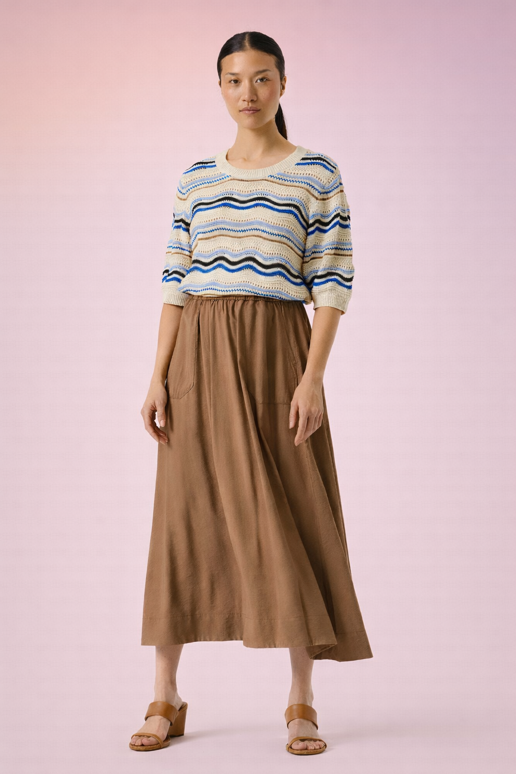 Garcia Skirt O260122 - Boutique Adam &amp; Eve marque canadienne, marque québécoise