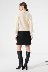 Grace & Mila - Skirt i50323 - Boutique Adam & Eve marque canadienne, marque québécoise