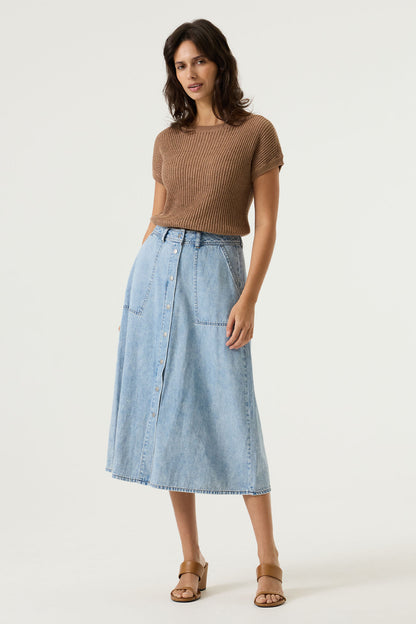 Garcia Skirt O260121 - Boutique Adam &amp; Eve marque canadienne, marque québécoise