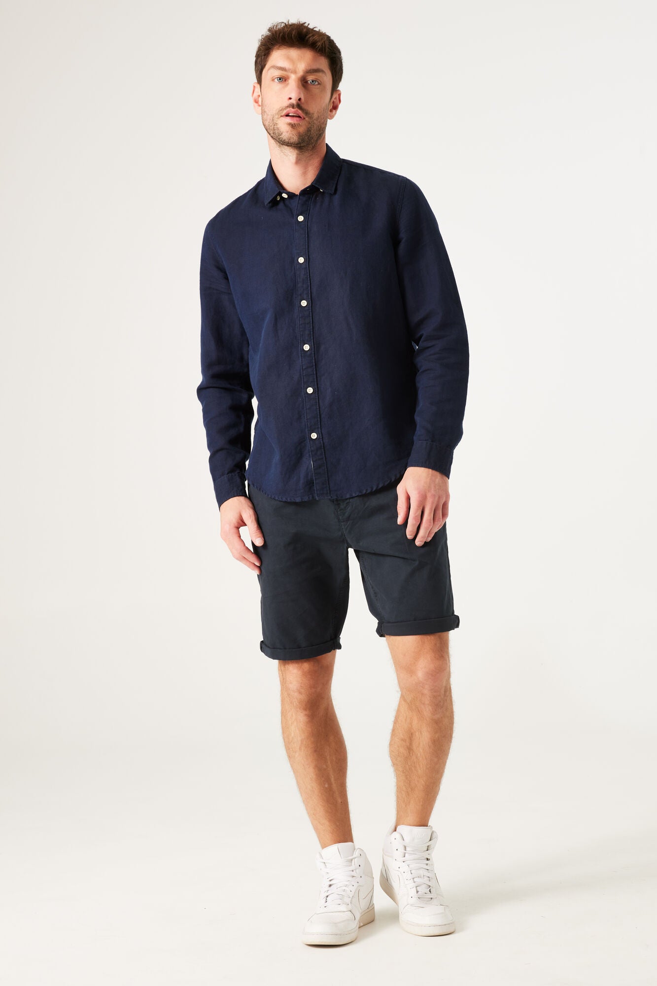 Garcia shirt Z1170 Navy