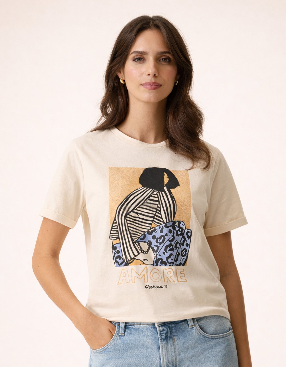 Garcia T-shirt O260006 - Boutique Adam &amp; Eve marque canadienne, marque québécoise