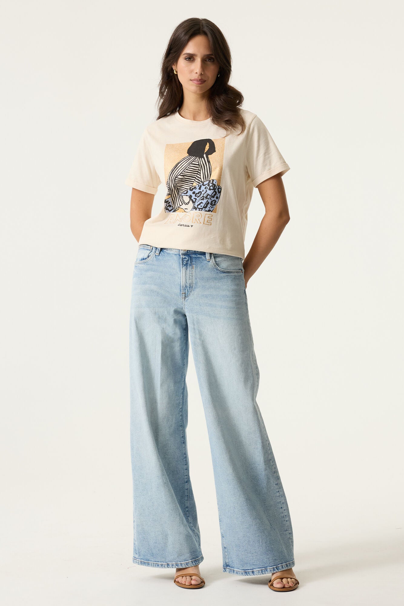 Garcia T-shirt O260006 - Boutique Adam &amp; Eve marque canadienne, marque québécoise