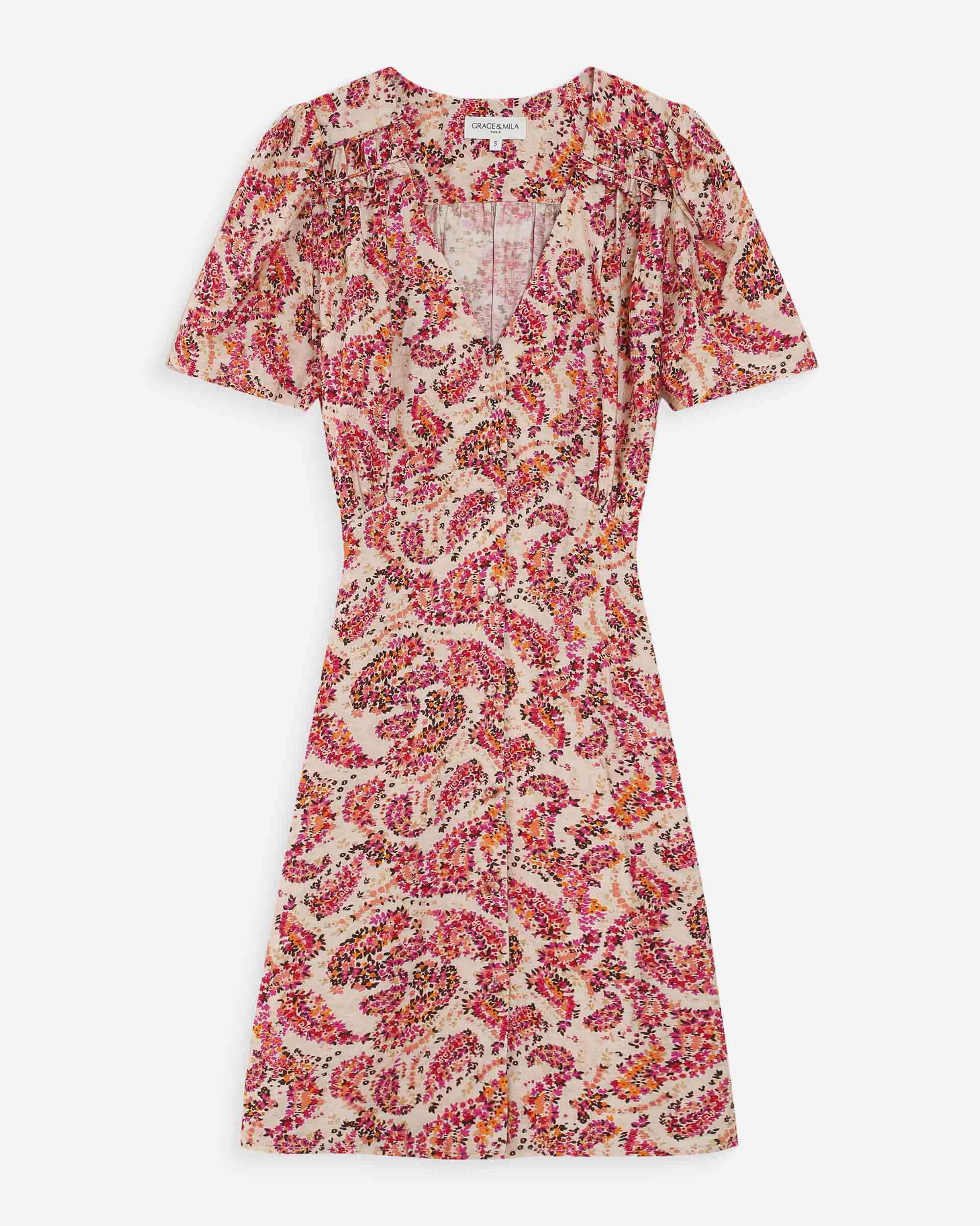 Grace &amp; Mila Dress VICTOIRE - Boutique Adam &amp; Eve marque canadienne, marque québécoise