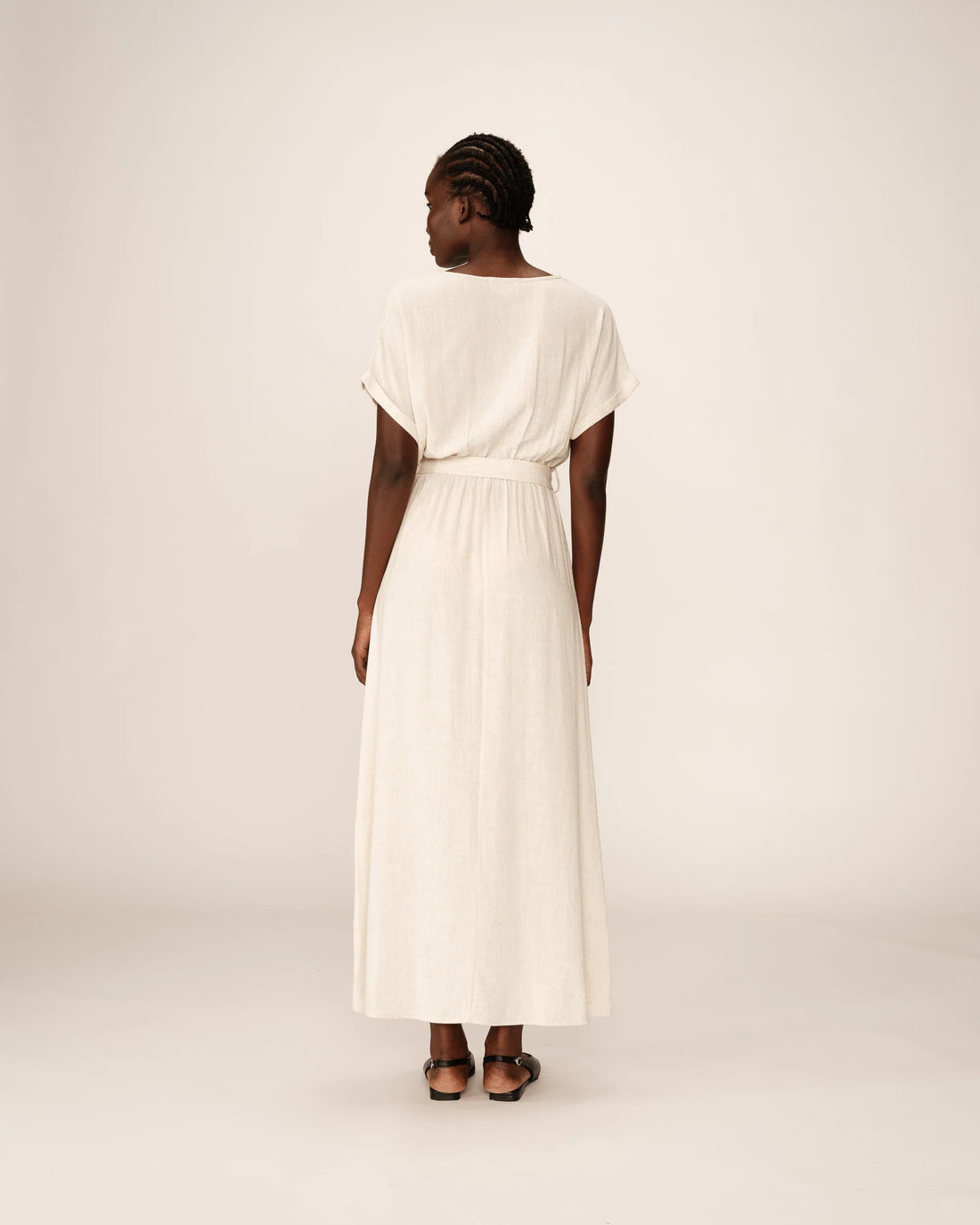 Grace &amp; Mila Dress POLLEN- Boutique Adam &amp; Eve marque canadienne, marque québécoise