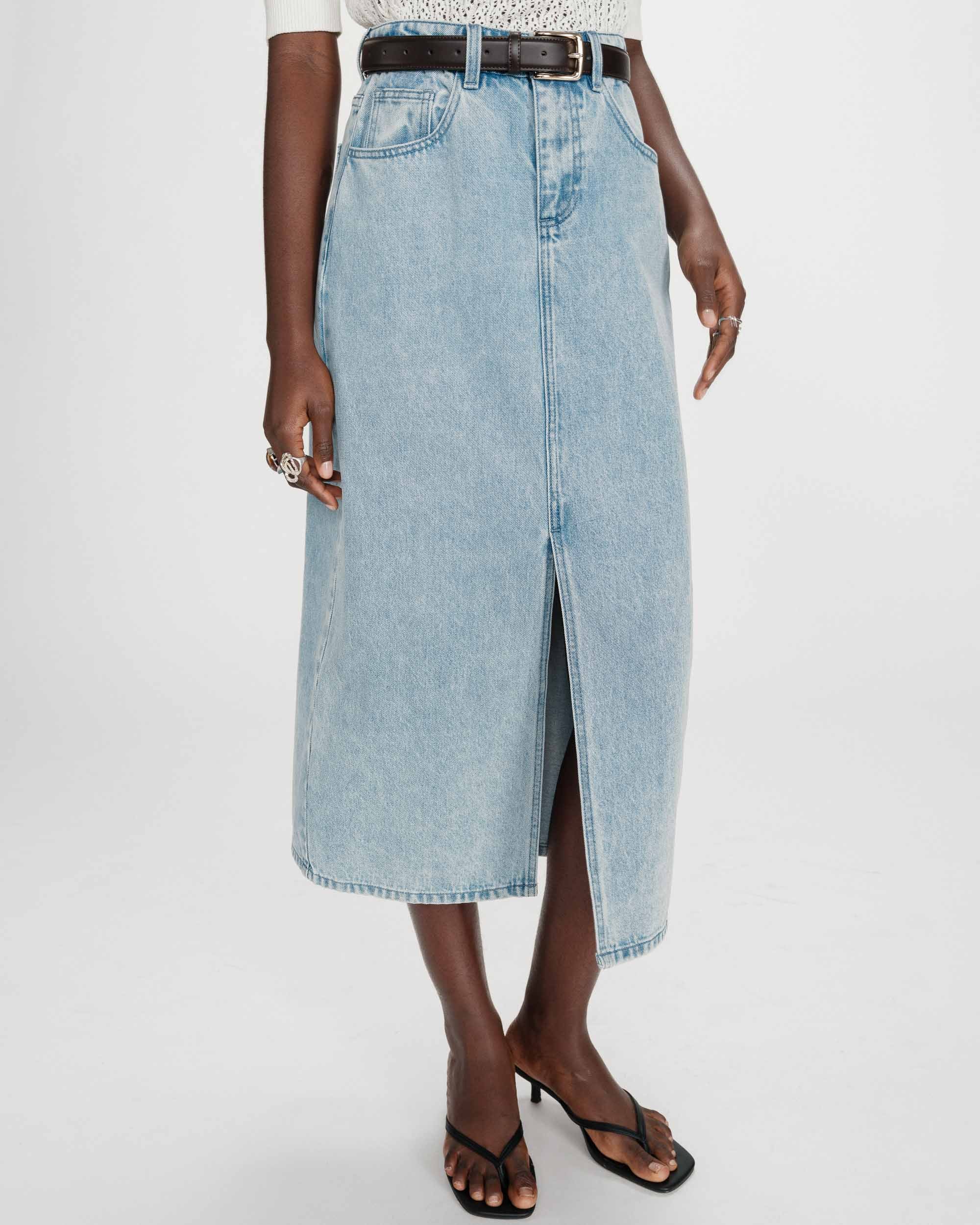 Grace &amp; Mila - Skirt VARENNE - Boutique Adam &amp; Eve marque canadienne, marque québécoise