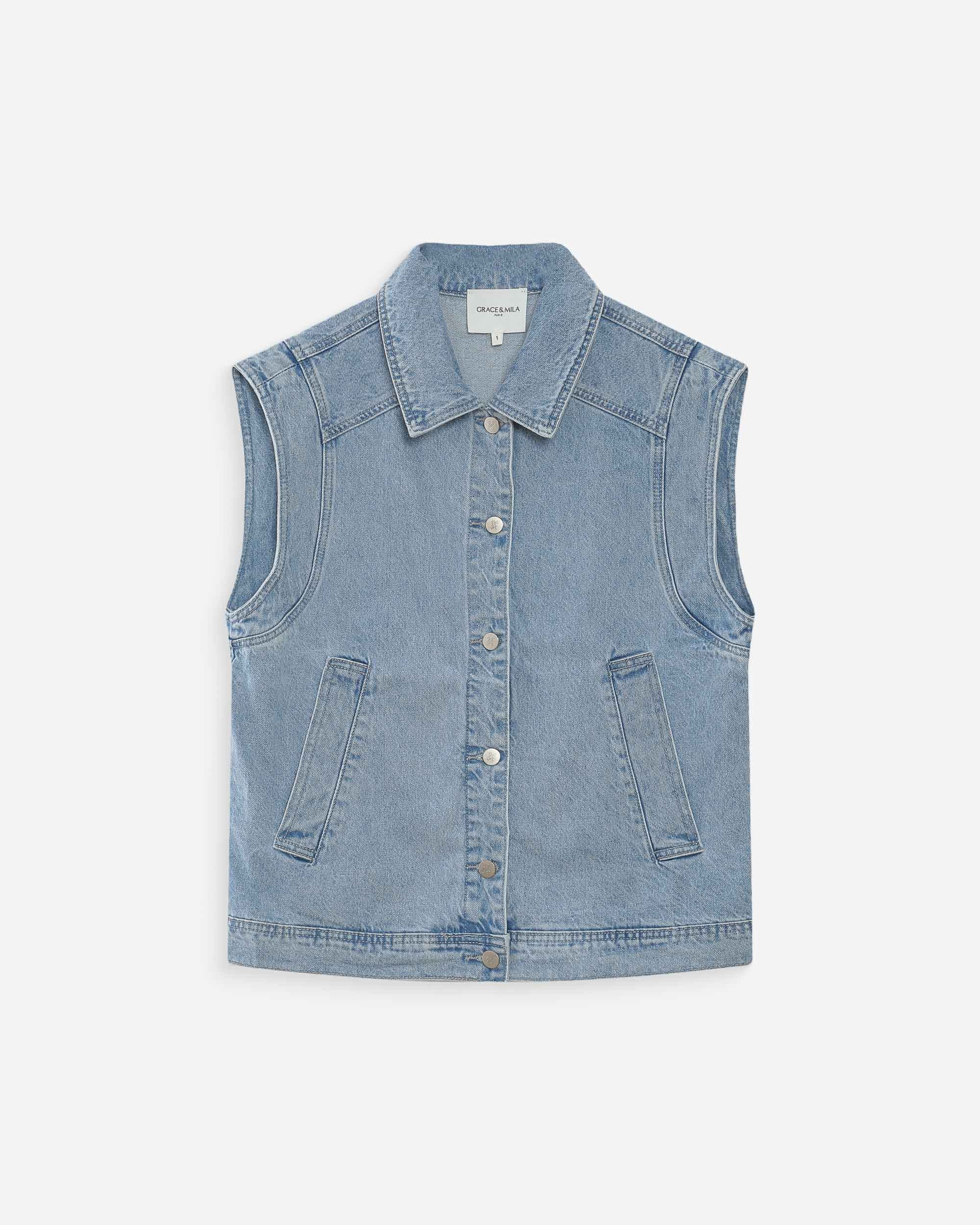 Grace &amp; Mila Vest VALLONIA - Boutique Adam &amp; Eve marque canadienne, marque québécoise