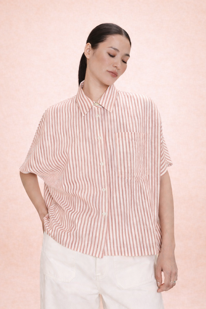 Grace &amp; Mila Shirt VERCIA - Boutique Adam &amp; Eve marque canadienne, marque québécoise