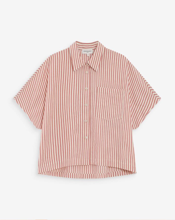 Grace &amp; Mila Shirt VERCIA - Boutique Adam &amp; Eve marque canadienne, marque québécoise