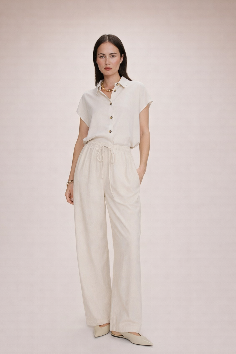 Grace &amp; Mila Pants RAVEN- Boutique Adam &amp; Eve marque canadienne, marque québécoise