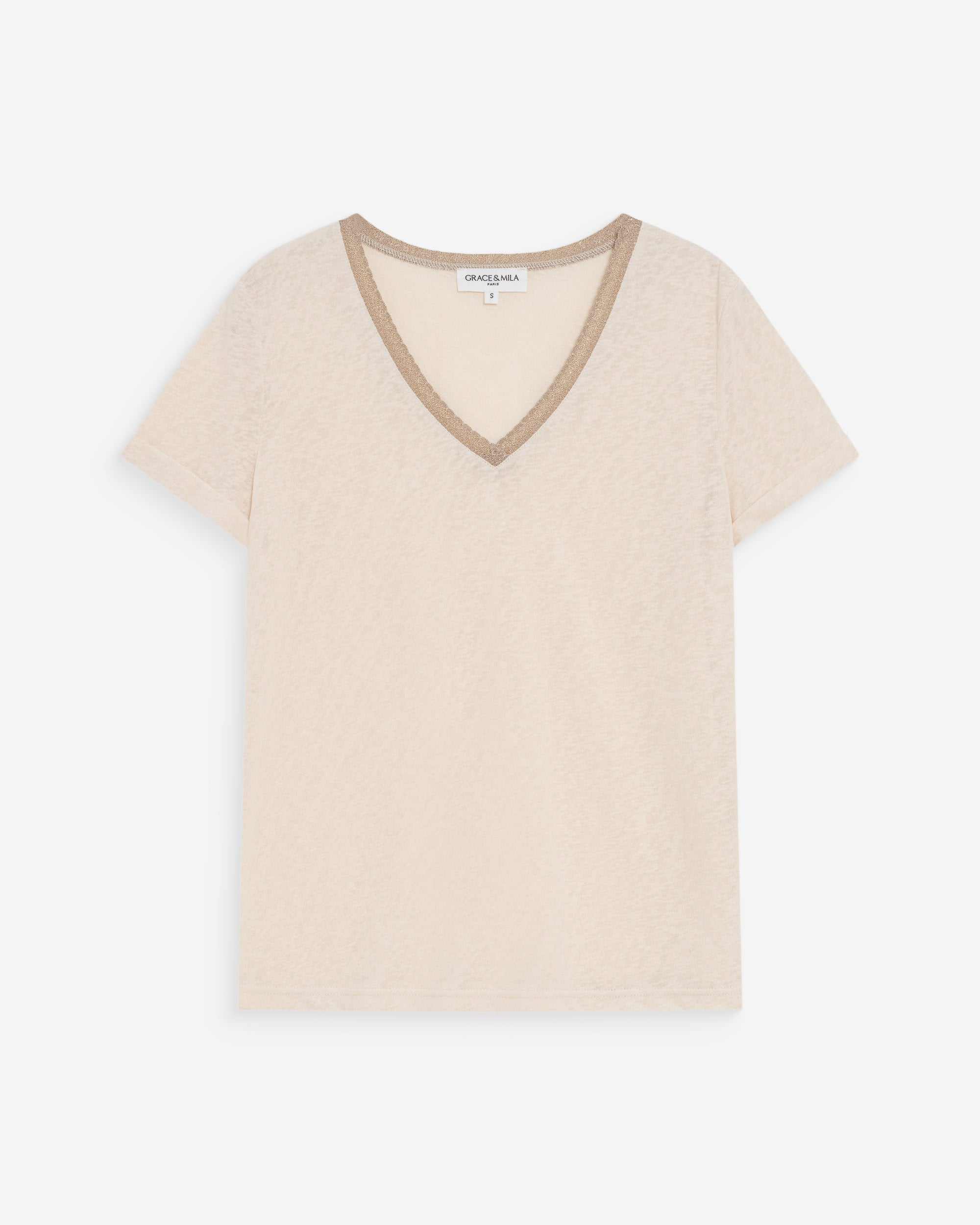 Grace &amp; Mila T-shirt VASCO- Boutique Adam &amp; Eve marque canadienne, marque québécoise