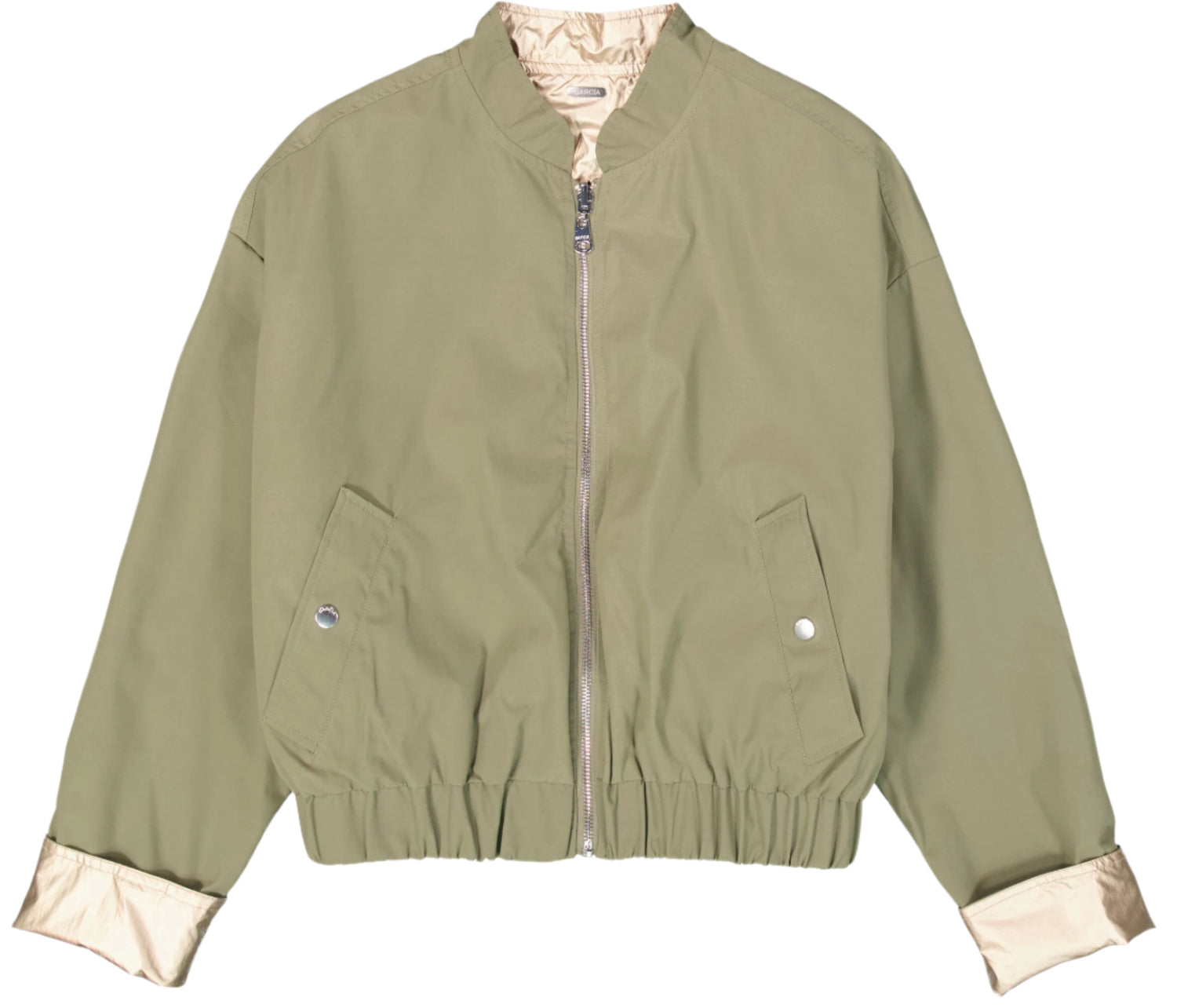 Garcia Jacket GJ500203 - Khaki - Boutique Adam &amp; Eve marque canadienne, marque québécoise