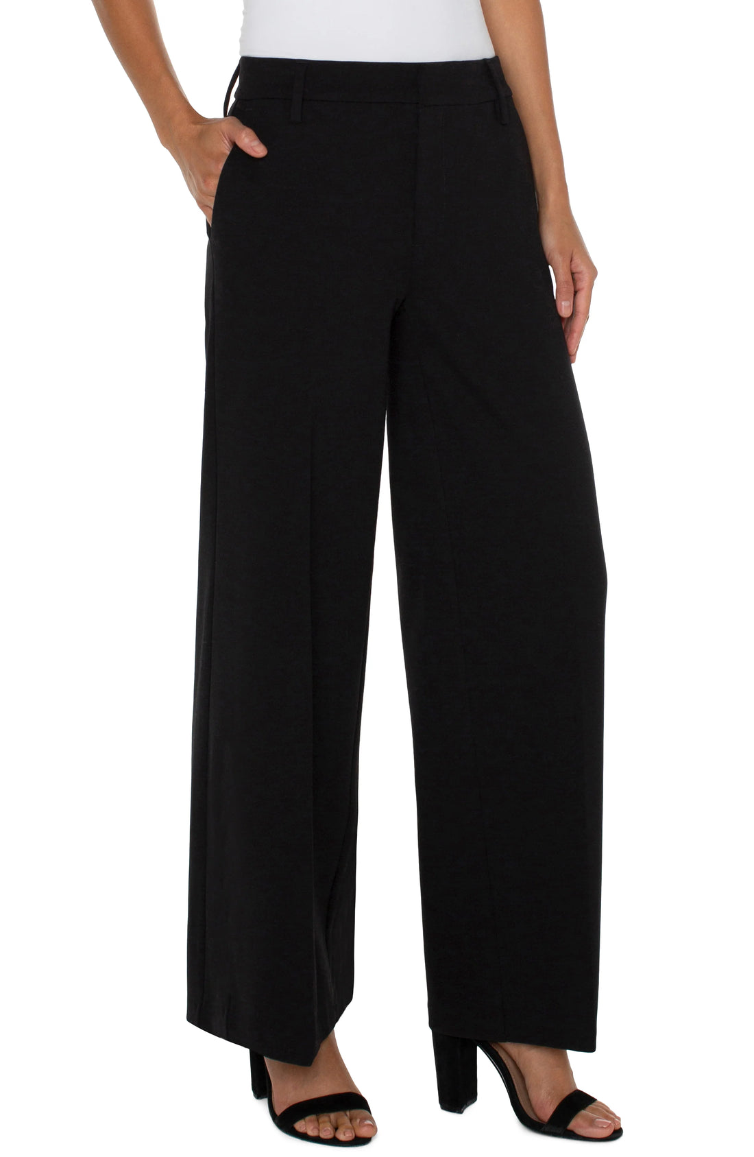 Liverpool Pants kelsey-crop - Boutique Adam &amp; Eve marque canadienne, marque québécoise