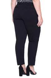 Liverpool Pants kelsey-trouser - Black -Boutique Adam & Eve marque canadienne, marque québécoise