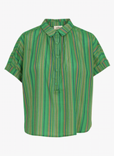 The Korner Top T25111034 - Green - Boutique Adam & Eve marque canadienne, marque québécoise