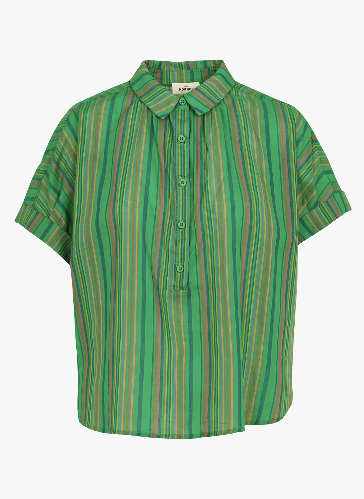 The Korner Top T25111034 - Green - Boutique Adam &amp; Eve marque canadienne, marque québécoise