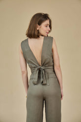 The korner Top T25111092 - Khaki - Boutique Adam & Eve marque canadienne, marque québécoise