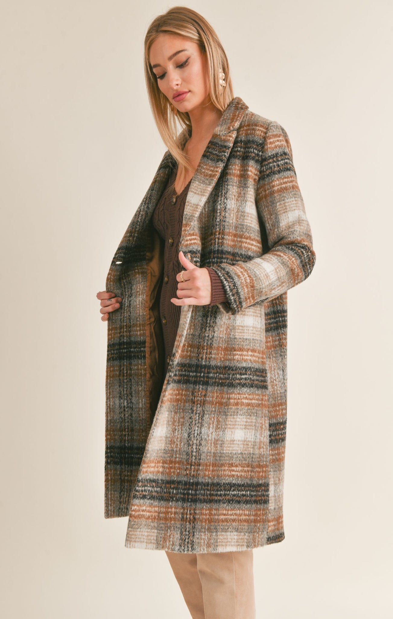 Sage the label coat DELPHI LE4502-Multi