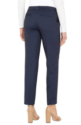 Liverpool Pants kelsey-trouser - Navy -Boutique Adam & Eve marque canadienne, marque québécoise