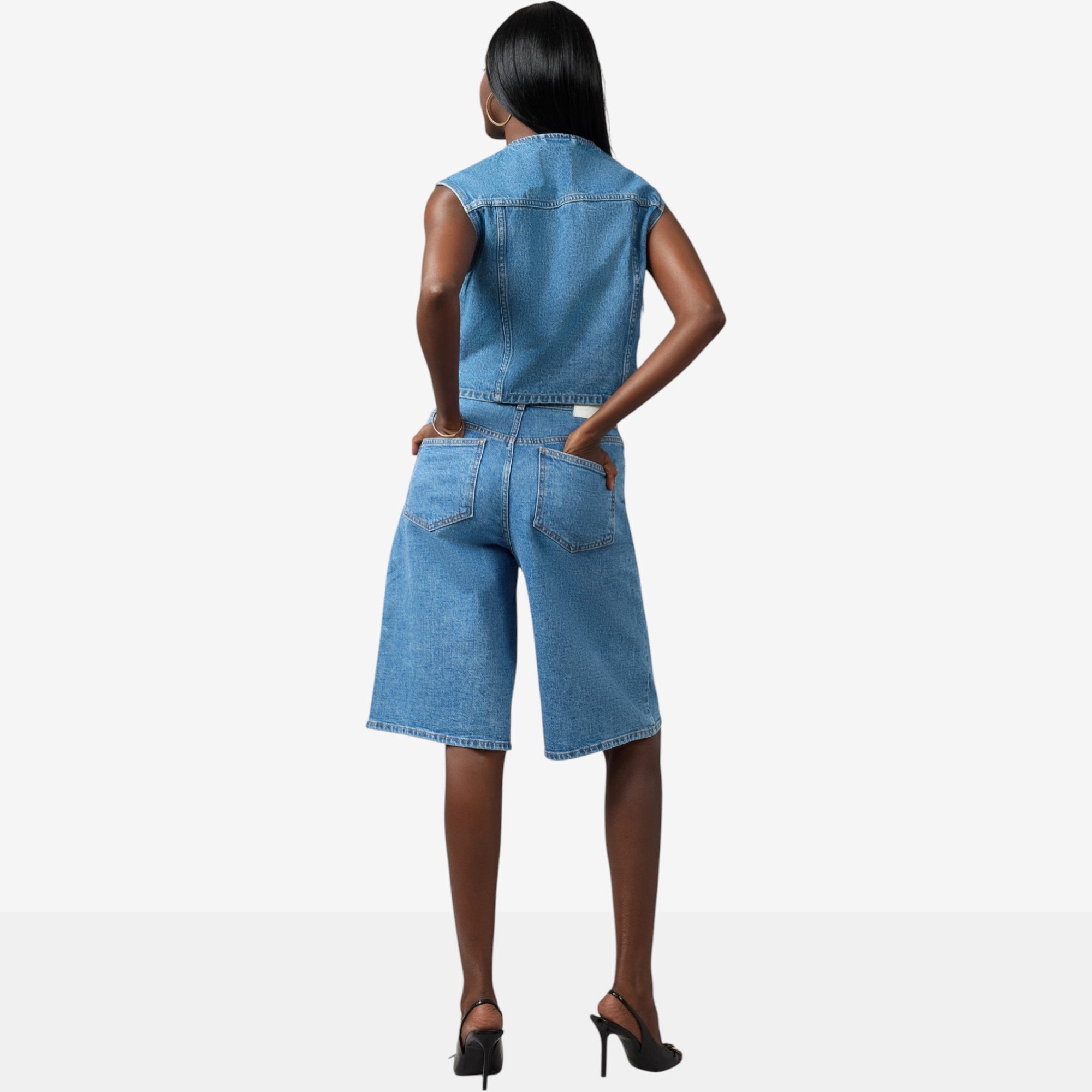 Lola jeans - short SEVILLE- Boutique Adam &amp; Eve marque canadienne, marque québécoise